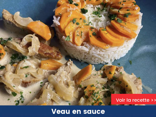 Veau en sauce